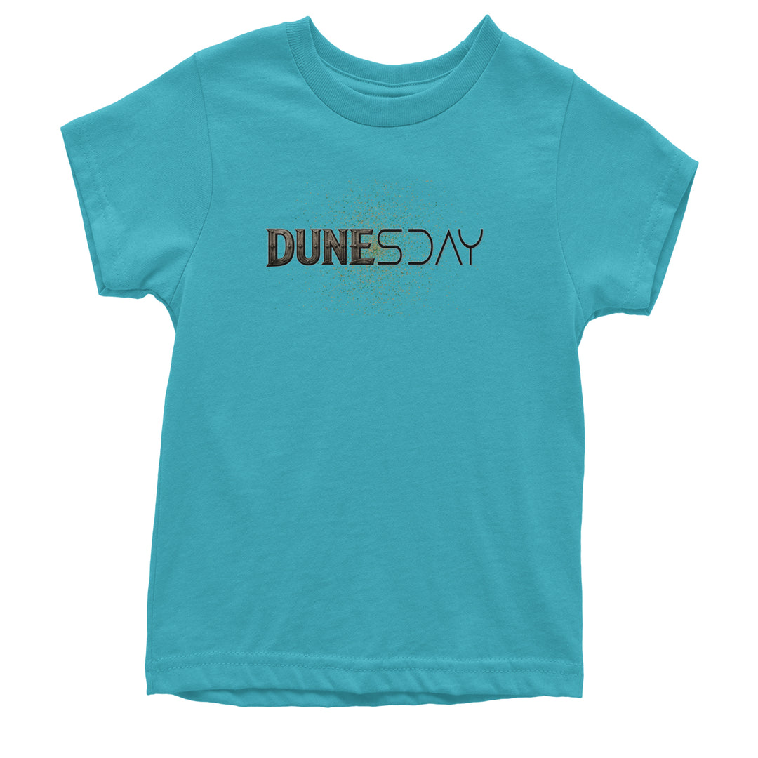 DunesDay Desert Apocolypse Youth T-shirt Teal