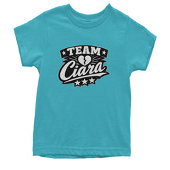Team Ciara Scamanda Broken Heart Youth T-shirt Teal