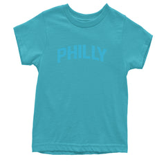 Philly Philadelphia Pride Youth T-shirt Teal