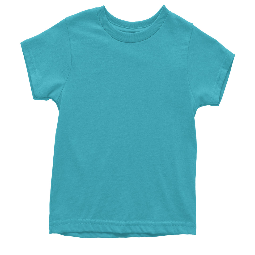 Basics - Pure &amp; Simple Blank Apparel Youth T-shirt Teal