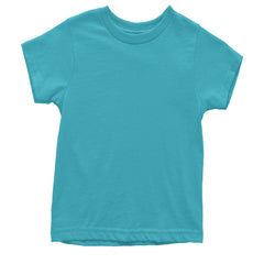 Basics - Pure &amp; Simple Blank Apparel Youth T-shirt Teal