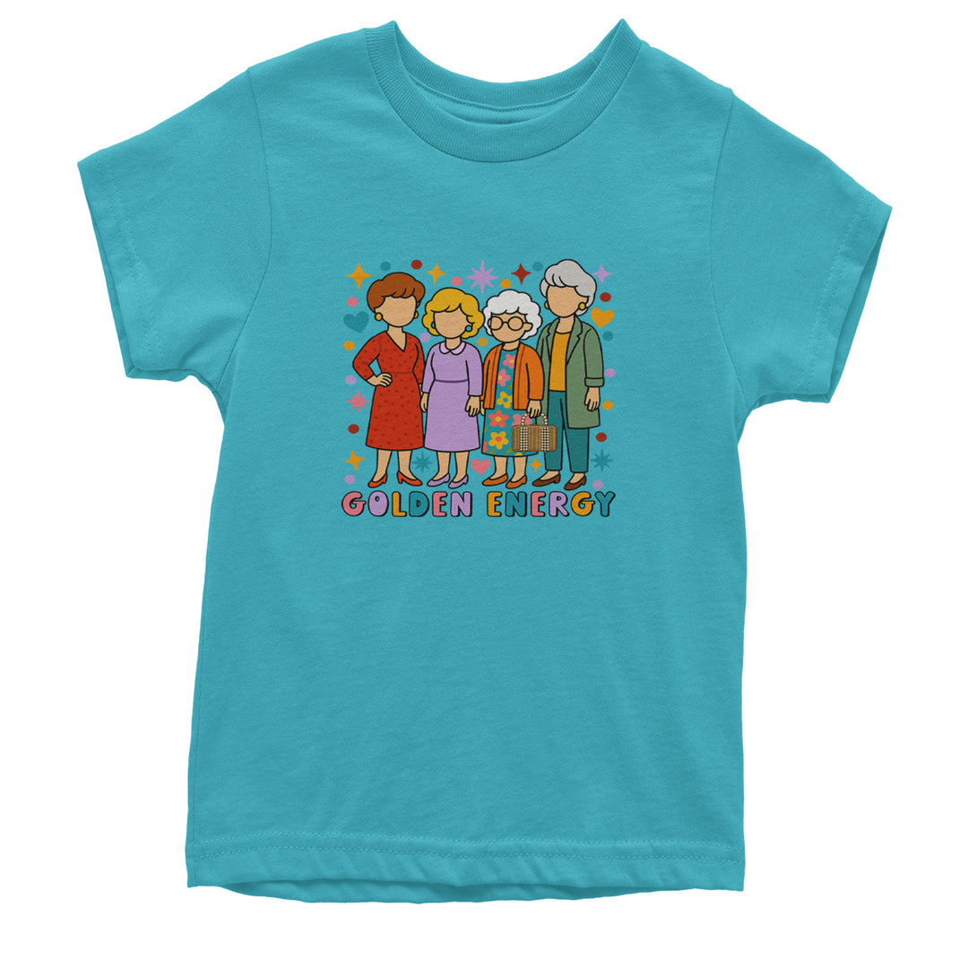 Golden Forever Golden Girls Youth T-shirt Teal