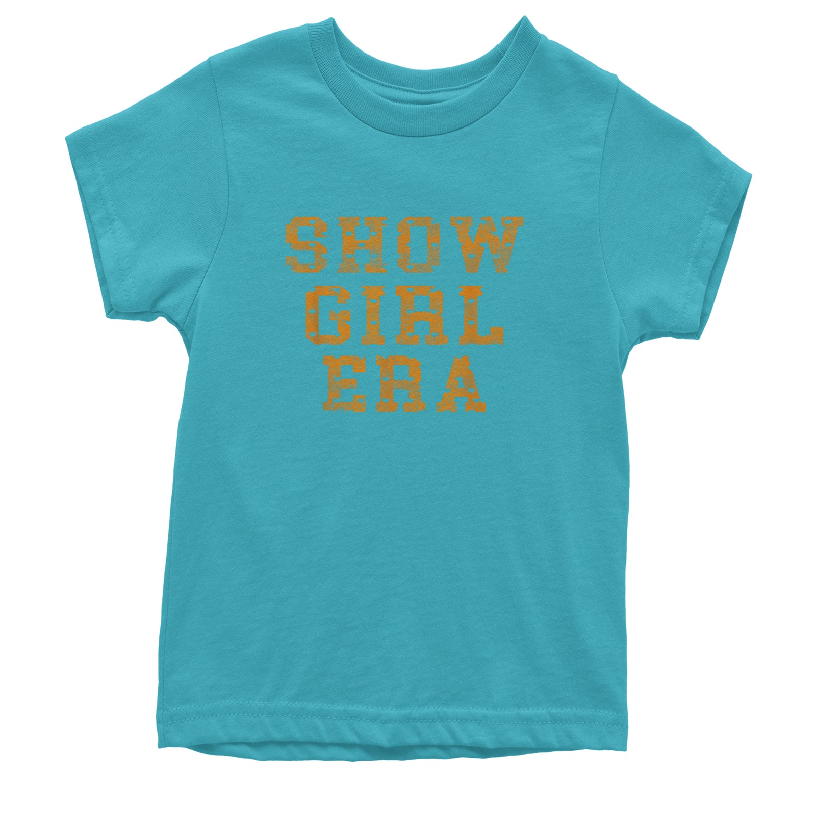 Vintage Showgirl Era Heart Youth T-shirt Teal