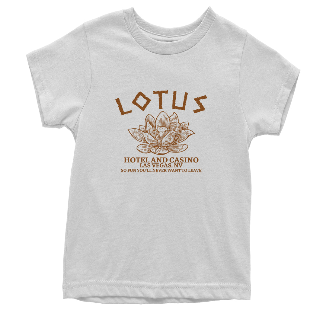 Lotus Hotel and Casino Youth T-shirt White
