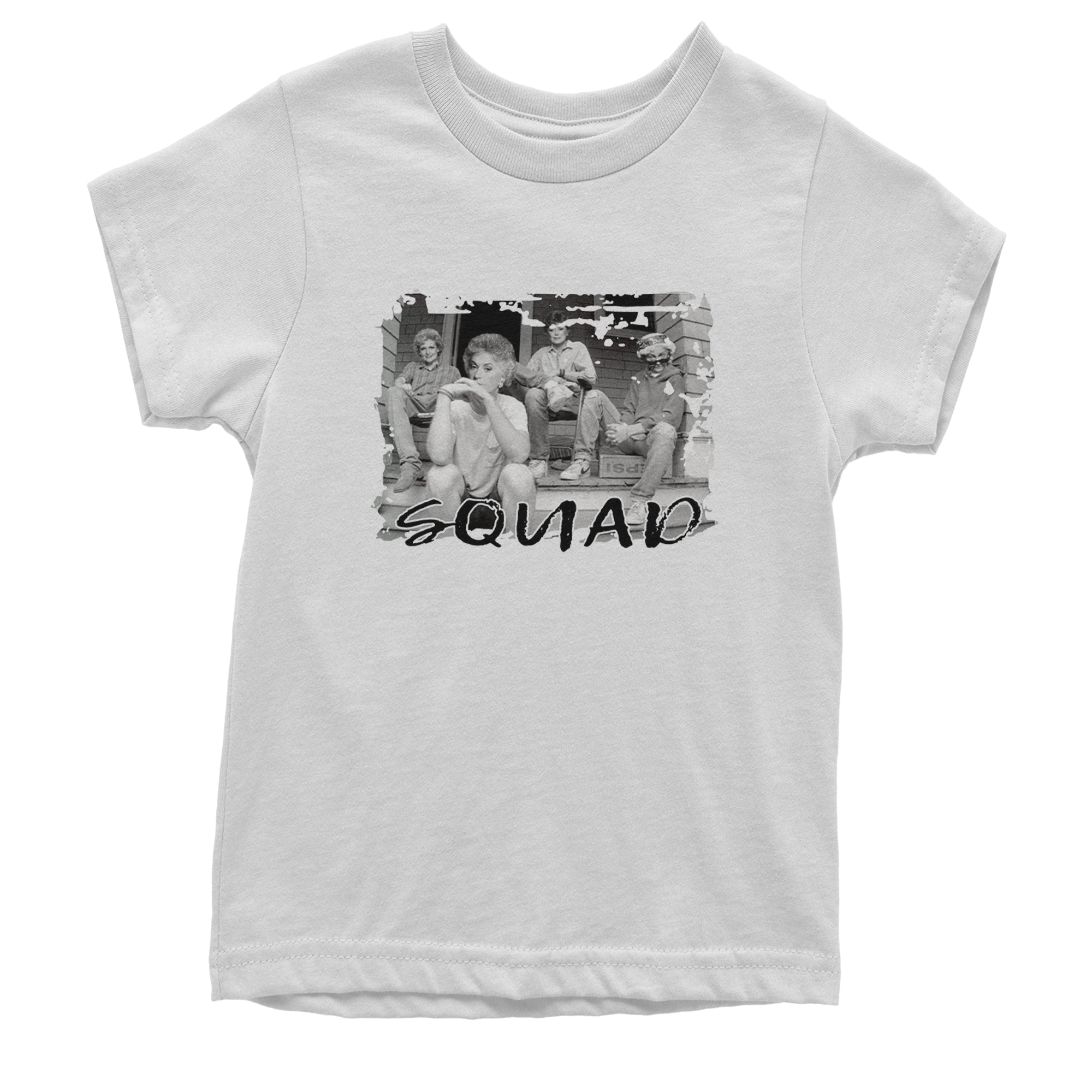 Squad Golden Girls Youth T-shirt White