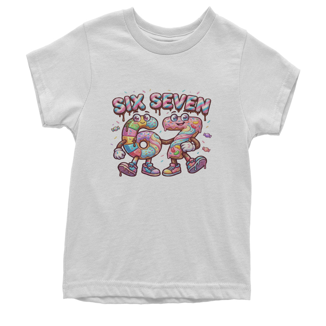 67 Candy Swirl Meme Youth T-shirt White