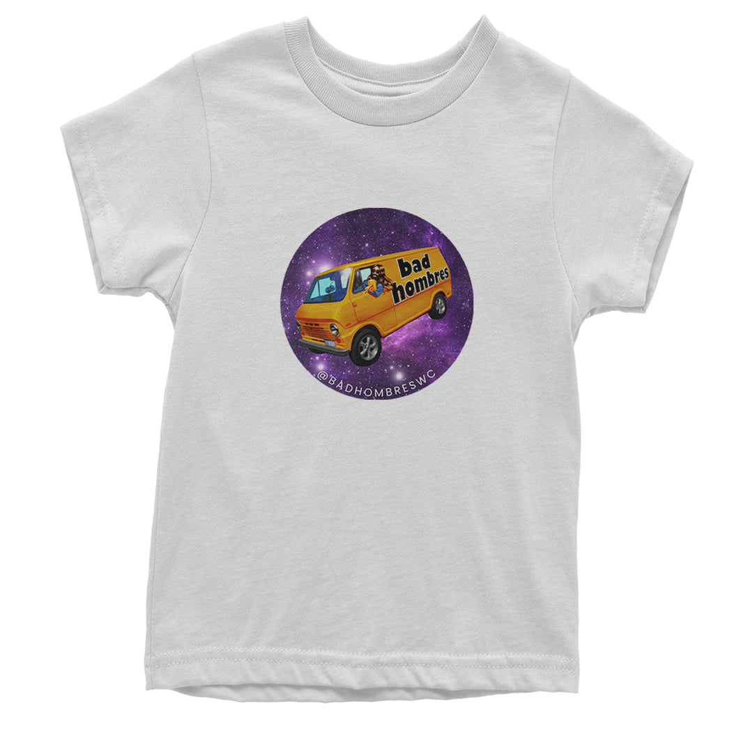 Bad Hombres Space West Chester Band Youth T-shirt White