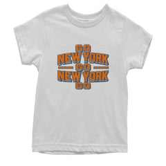Go New York Go Basketball Youth T-shirt White
