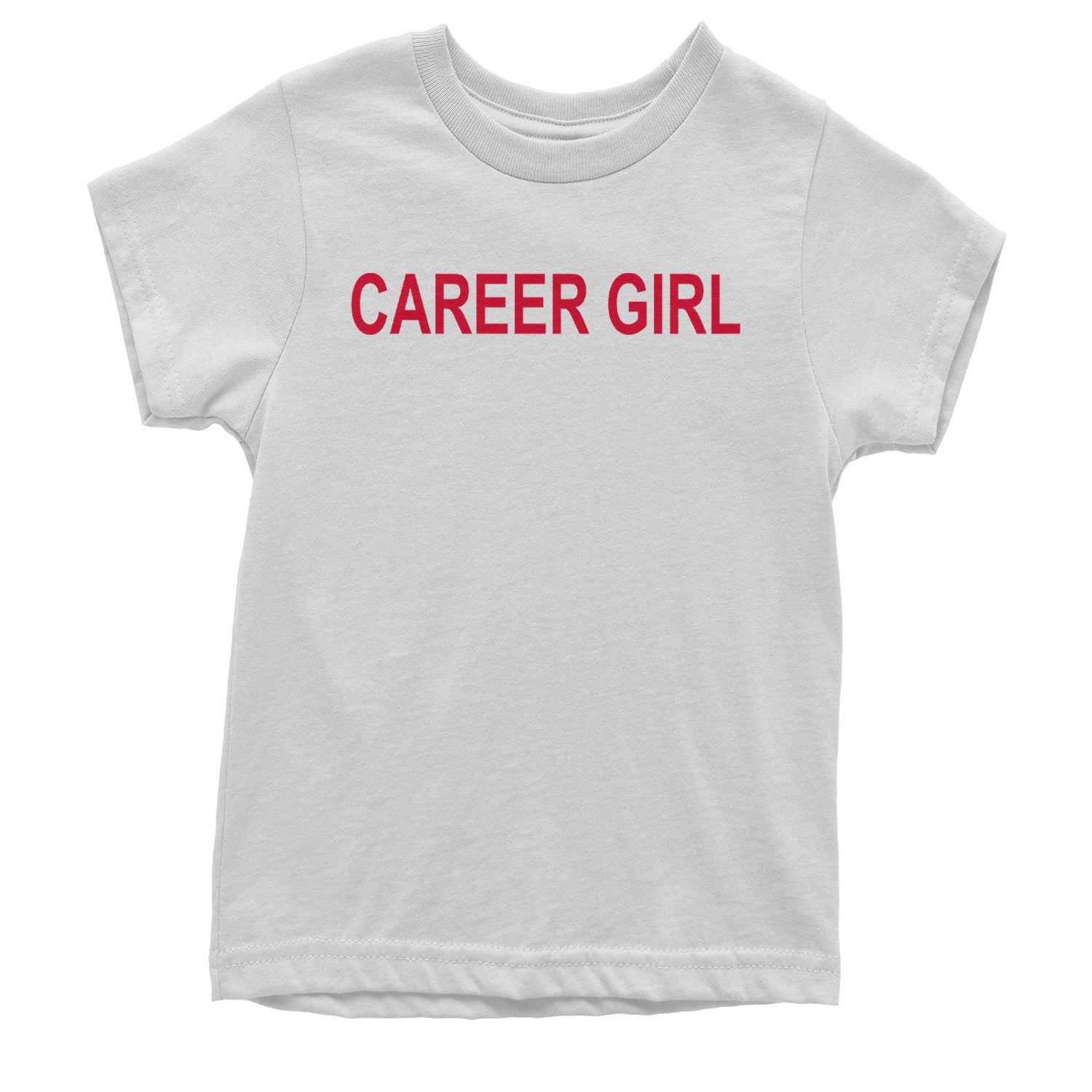 Career Girl Trendsetter Statement Youth T-shirt White