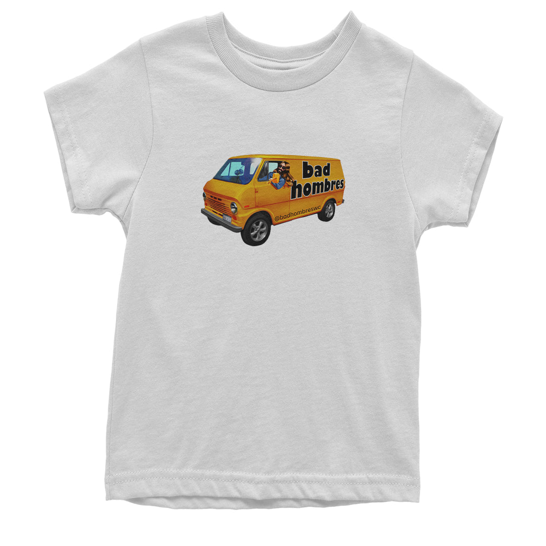 Bad Hombres Van West Chester Band Youth T-shirt White