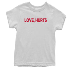 Love Hurts Youth T-shirt White