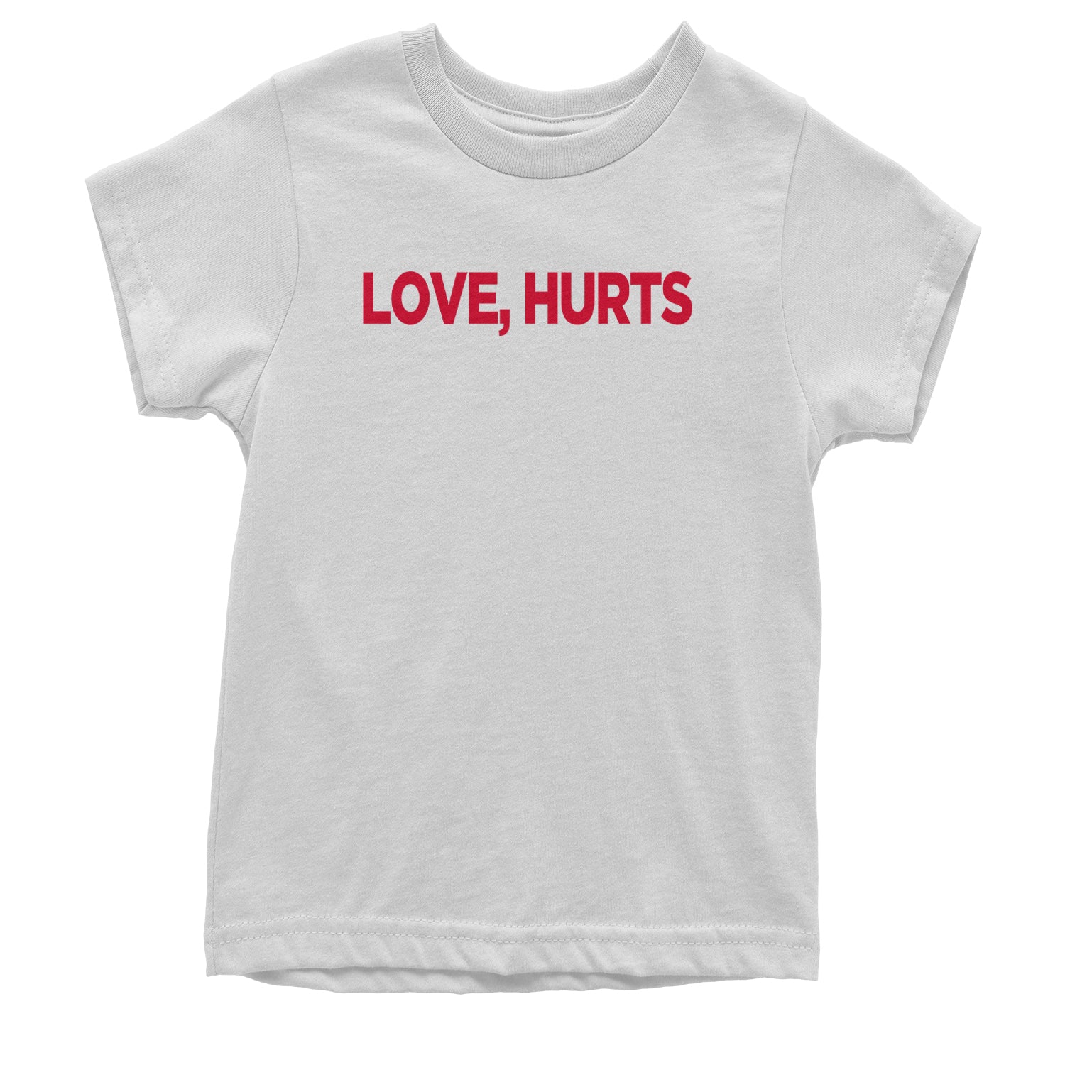 Love Hurts Youth T-shirt White