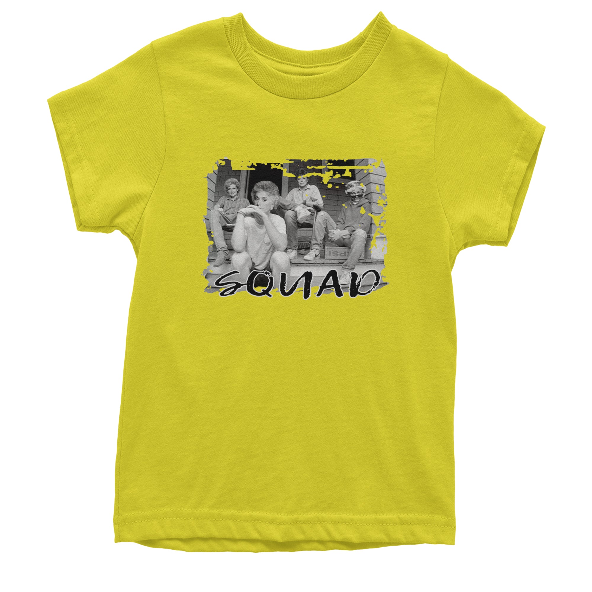 Squad Golden Girls Youth T-shirt Yellow