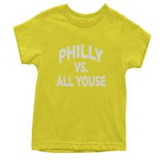 Philly Vs. All Youse Philly Thing Youth T-shirt Yellow