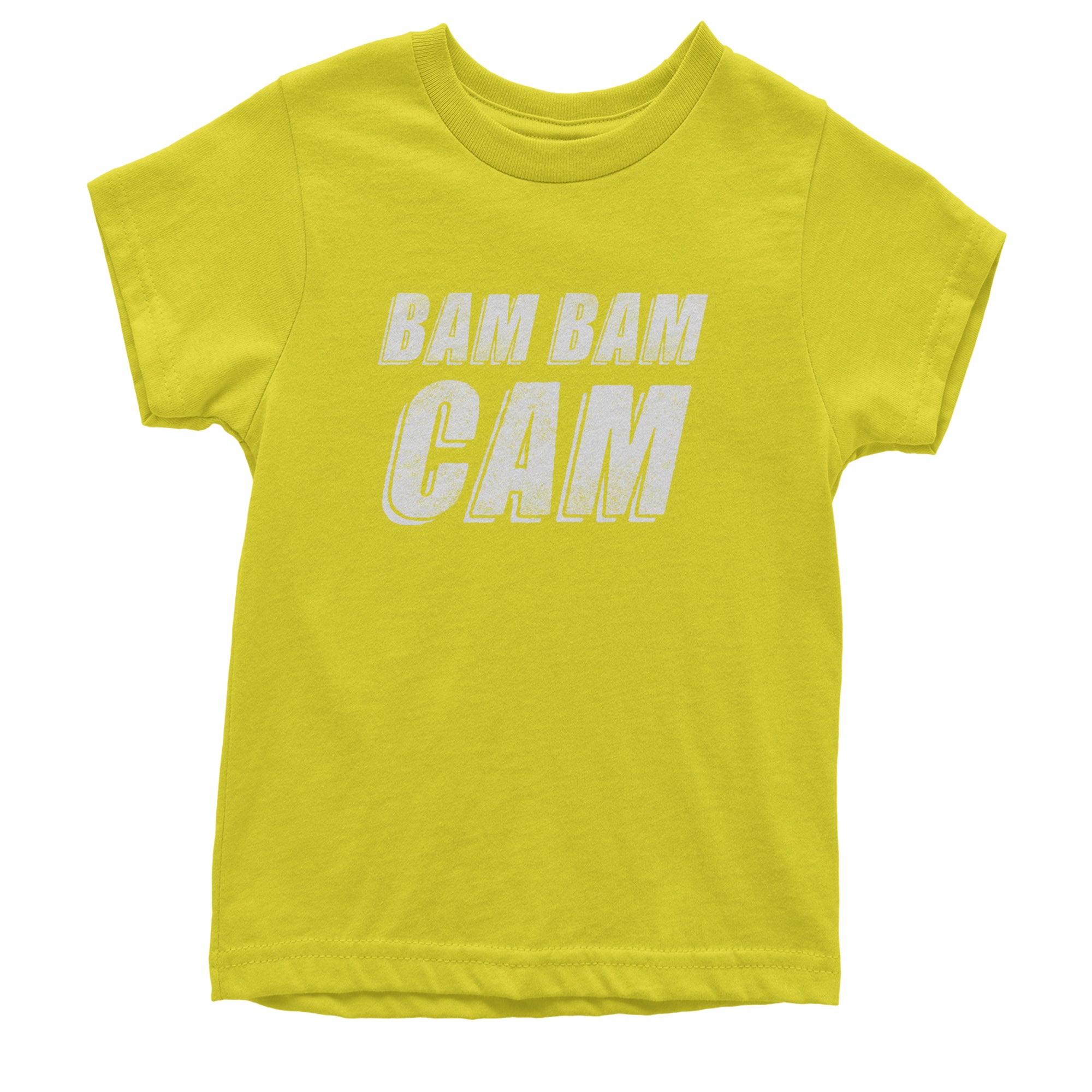 Bam Bam Cam Youth T-shirt Yellow