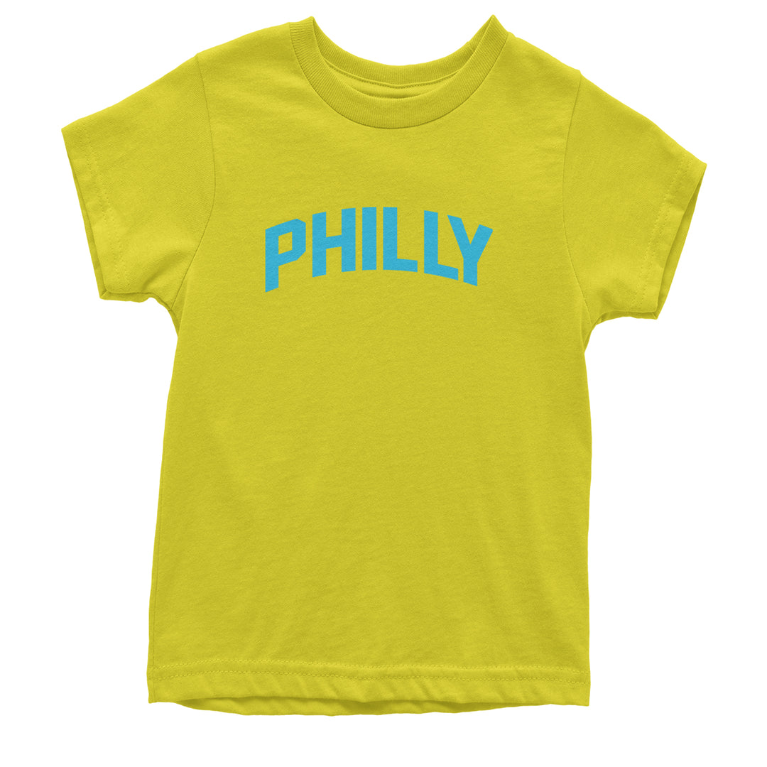 Philly Philadelphia Pride Youth T-shirt Yellow