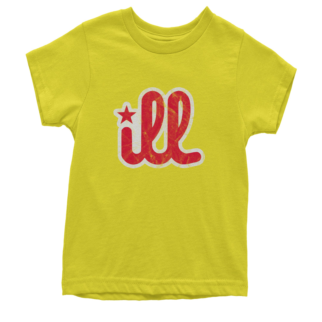ILL Vintage It's A Philly Thing Youth T-shirt Yellow