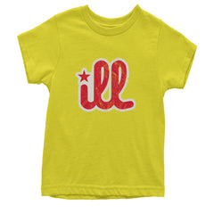 ILL Vintage It's A Philly Thing Youth T-shirt Yellow