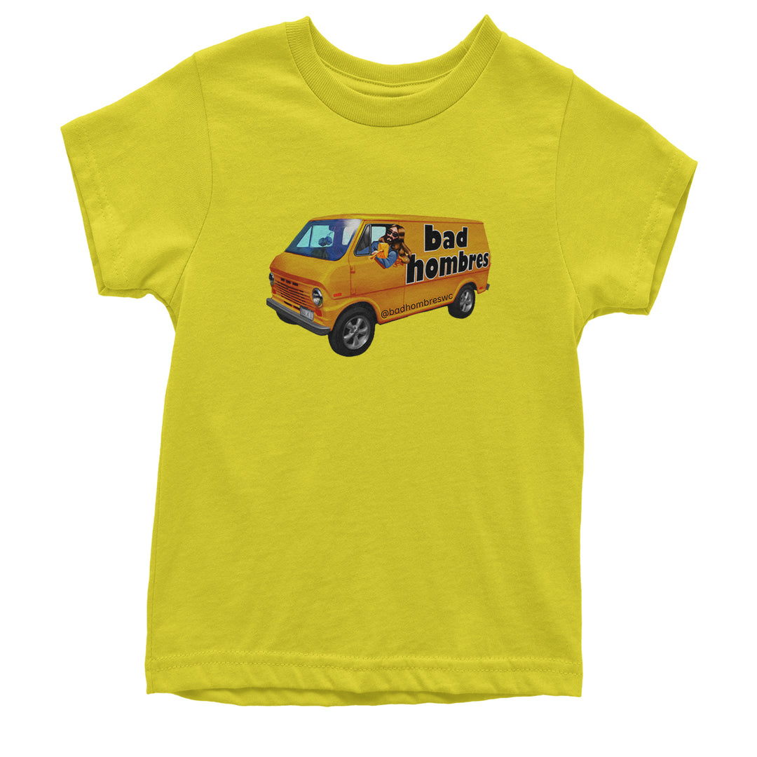 Bad Hombres Van West Chester Band Youth T-shirt Yellow