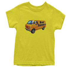 Bad Hombres Van West Chester Band Youth T-shirt Yellow