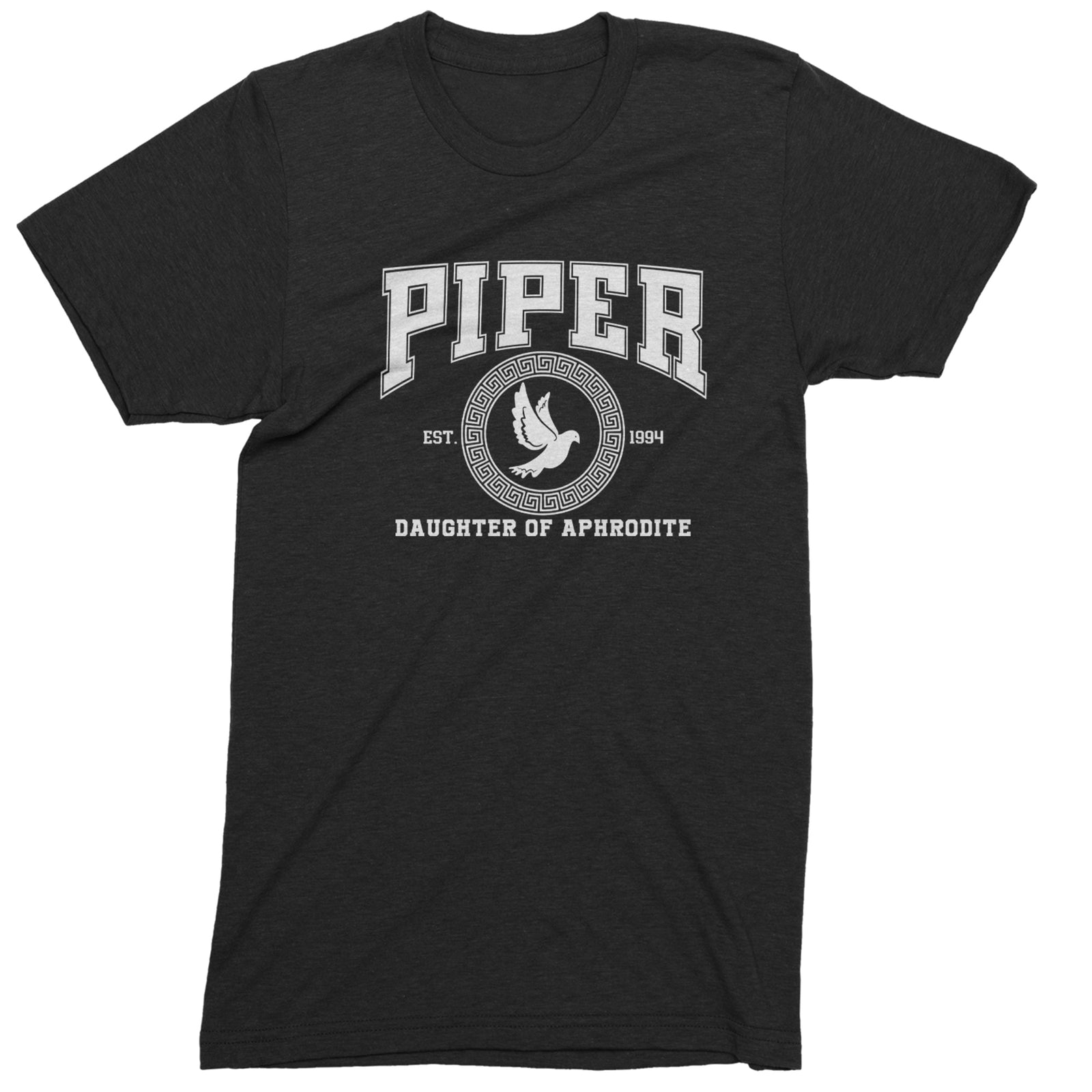 Piper Daughter of Aphrodite Rebel Heart Mens T-shirt Black