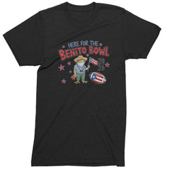 Frog Here for the Benito Bowl Football Mens T-shirt Black