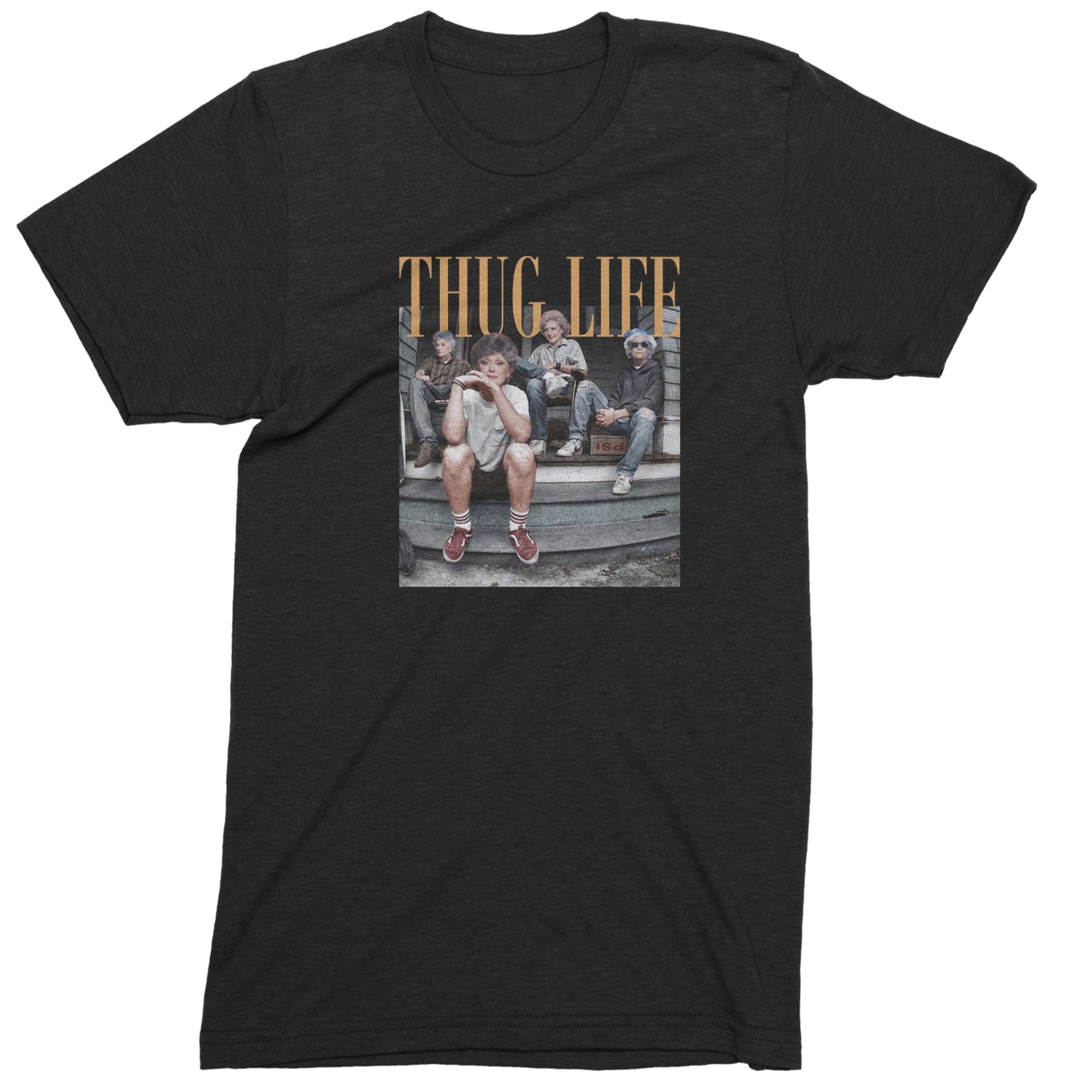 Golden Girls Thug Life Street Men's T-shirt Black