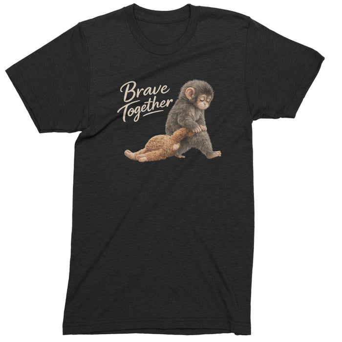 Punch Brave Together Stuffed Animal Mens T-shirt