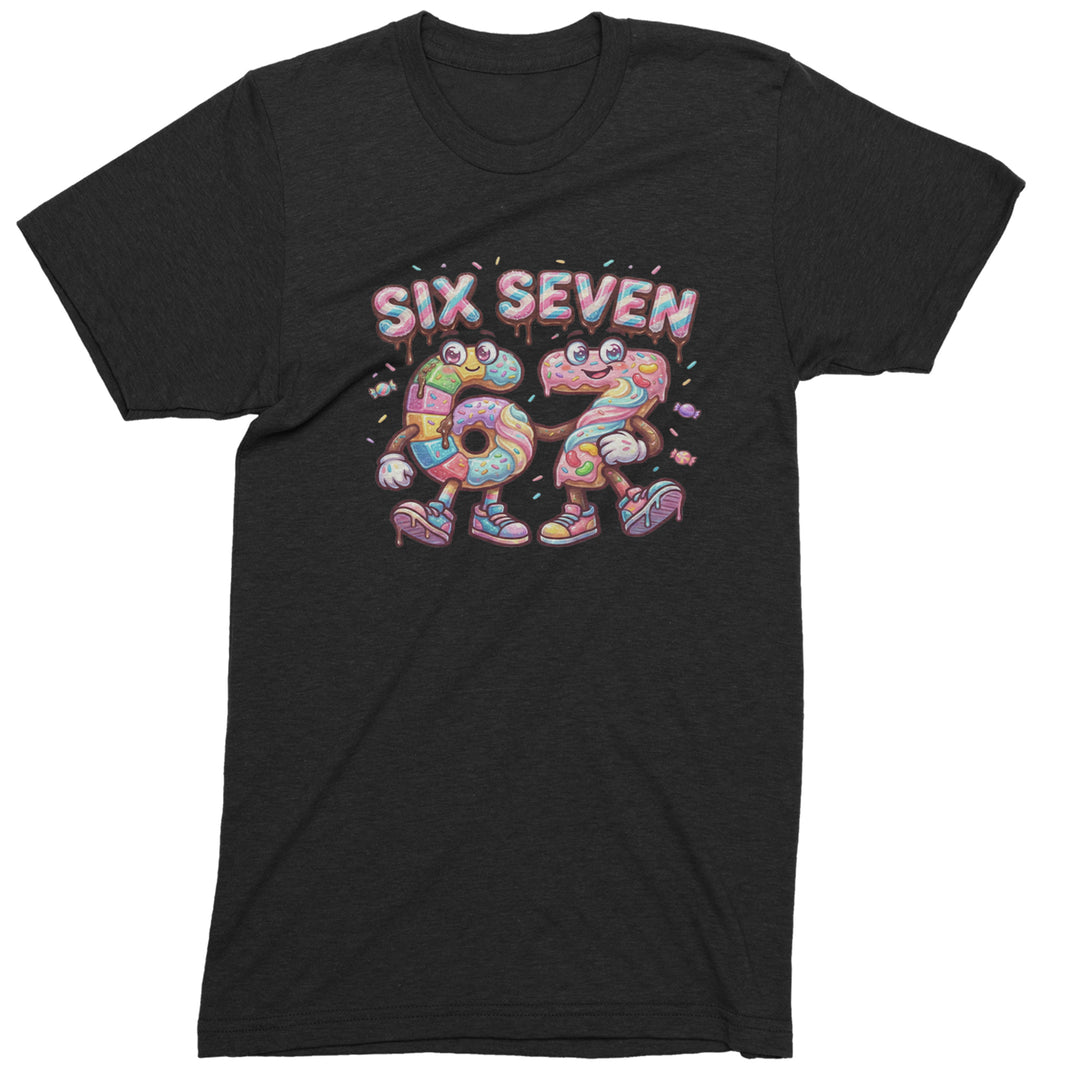 67 Candy Swirl Meme Mens T-shirt Black