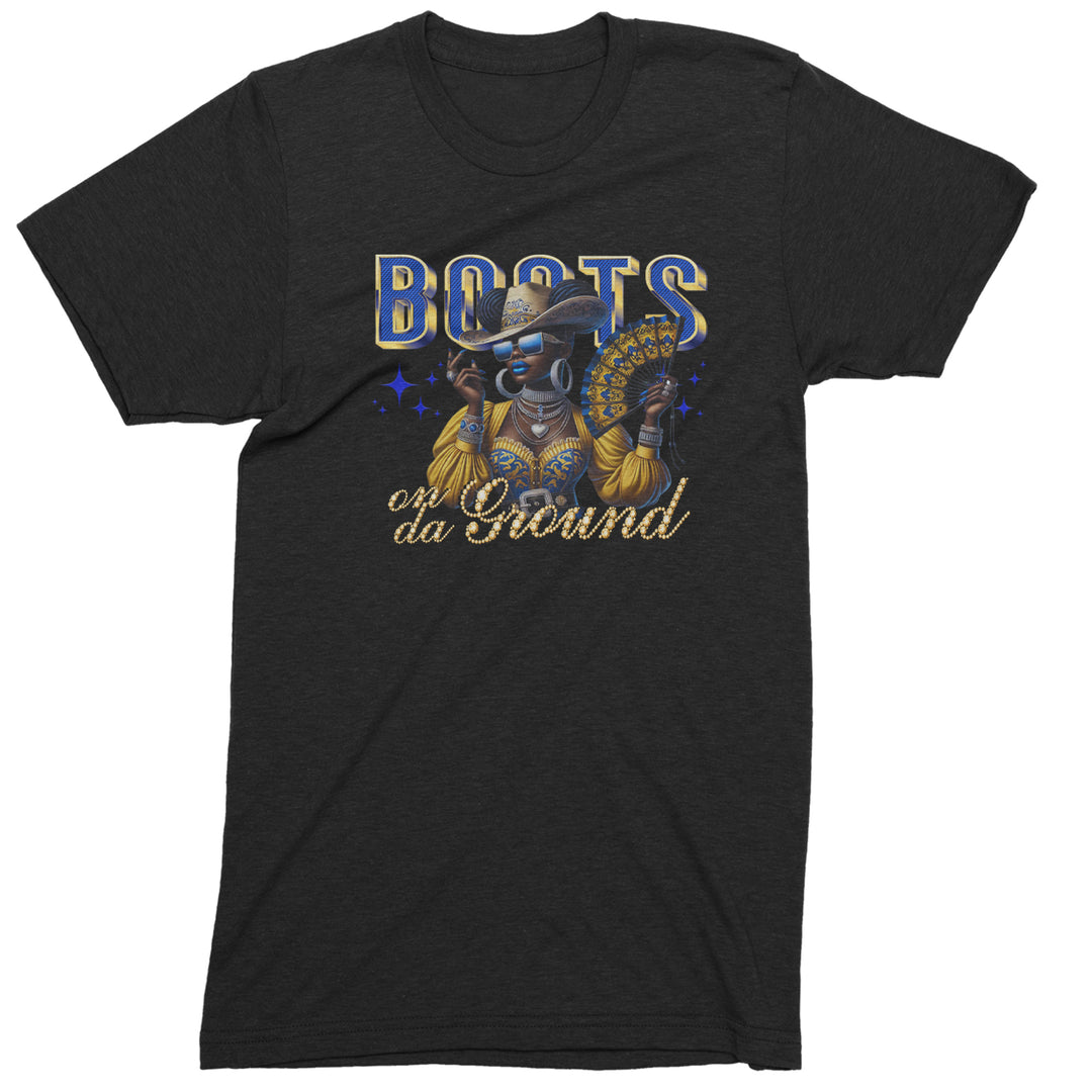 Boots On Da Ground Folding Fan Men&