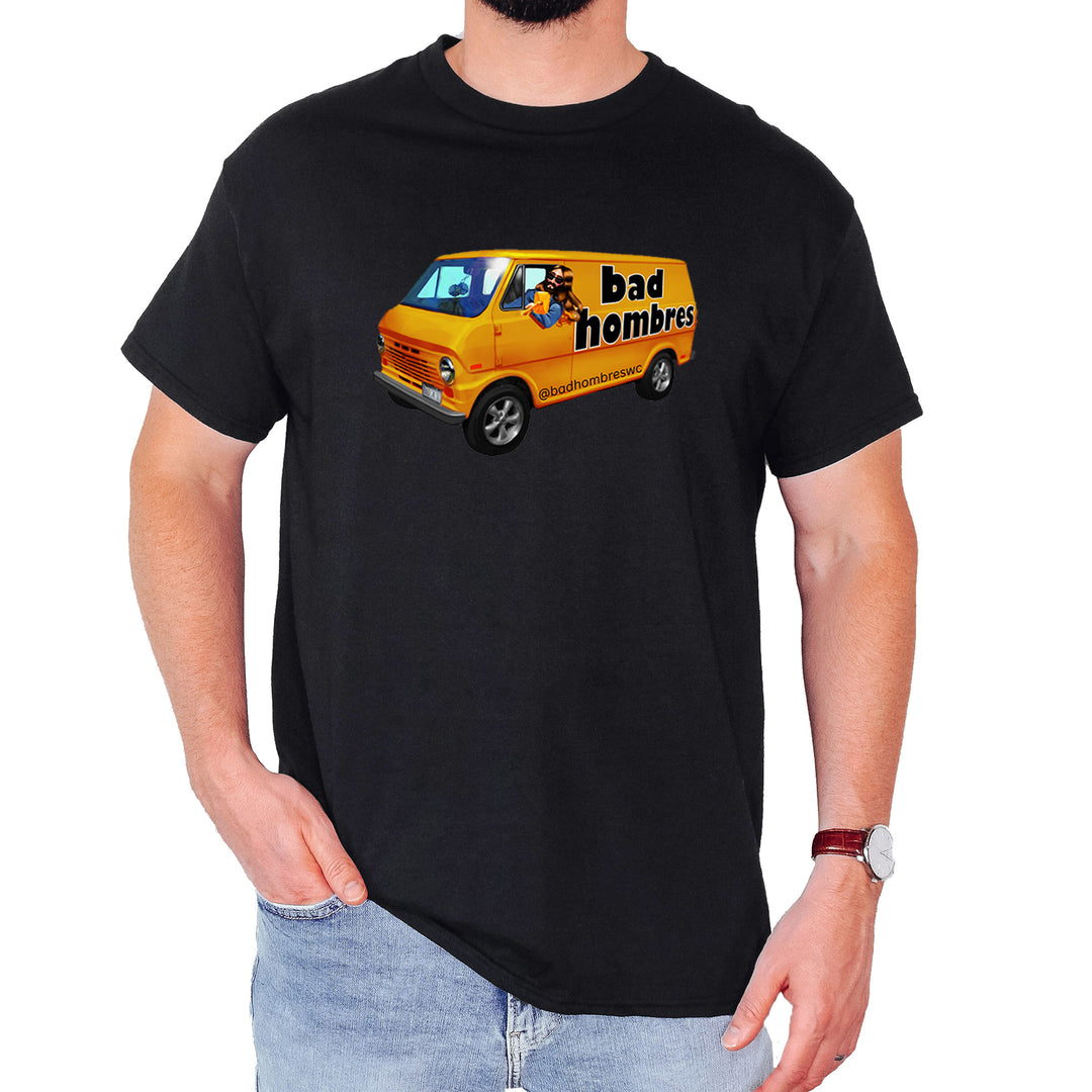 Bad Hombres Van West Chester Band Mens T-shirt Black