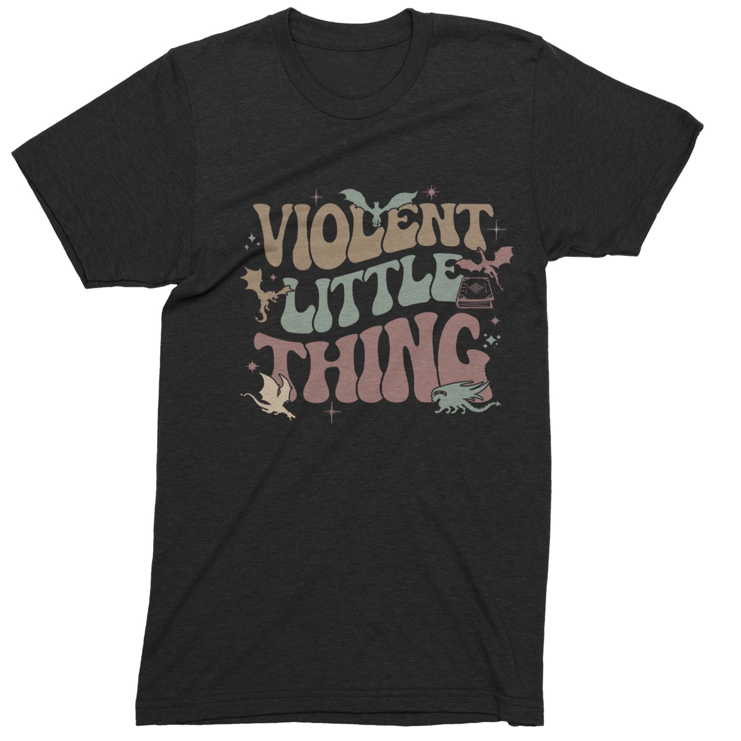 Violent Little Thing Dragon Youth-Sized Hoodie Black