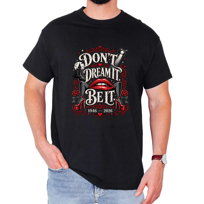 Don't Dream It, Be It Glam Camp Curry Mens T-shirt