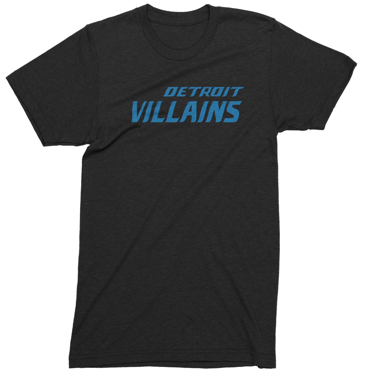 Detroit Villains Grit Football Men's T-shirt Black