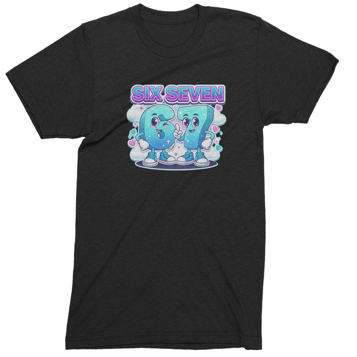 67 Six Seven Meme Kawaii Cloud Mens T-shirt