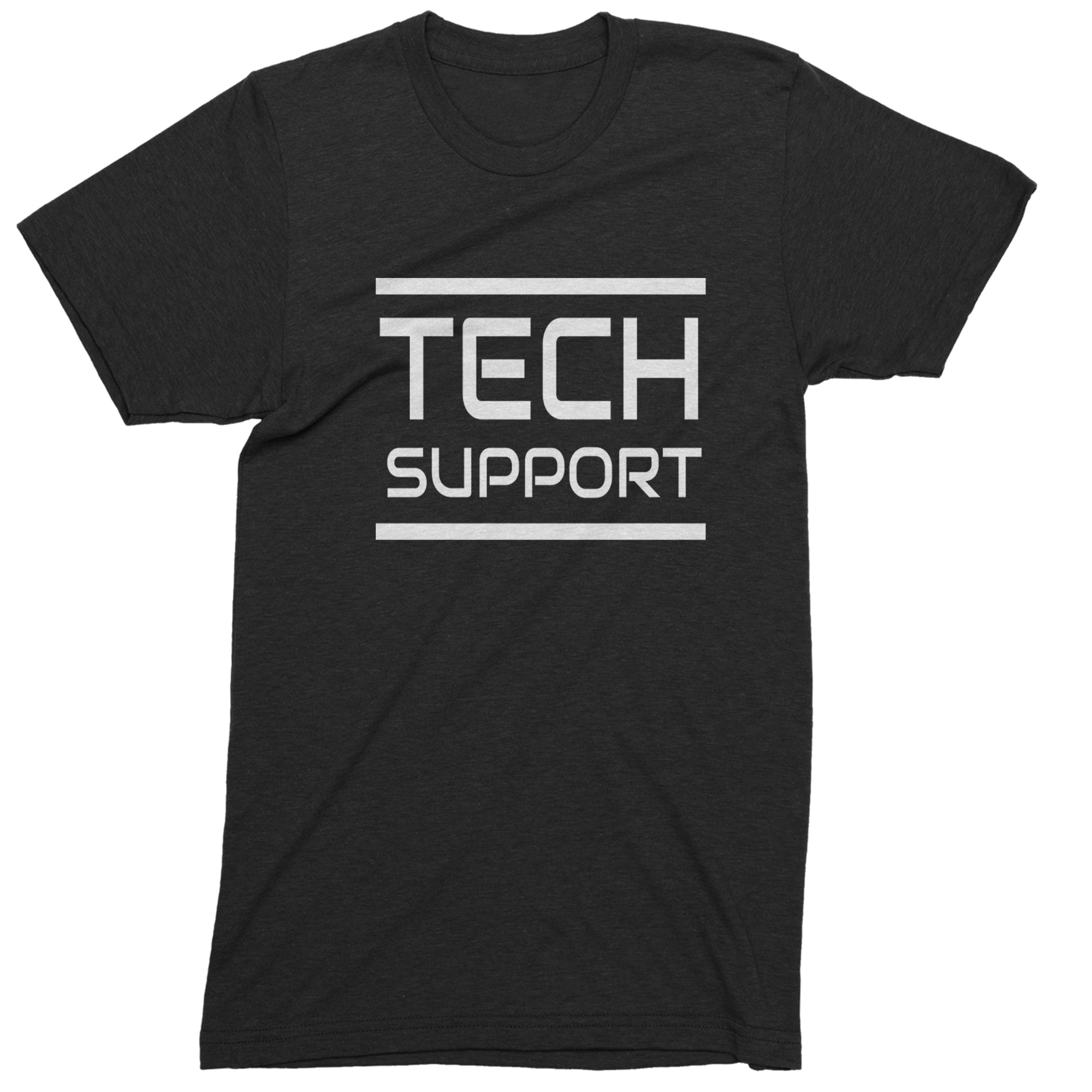 Tech Support Technologist IT Mens T-shirt Black