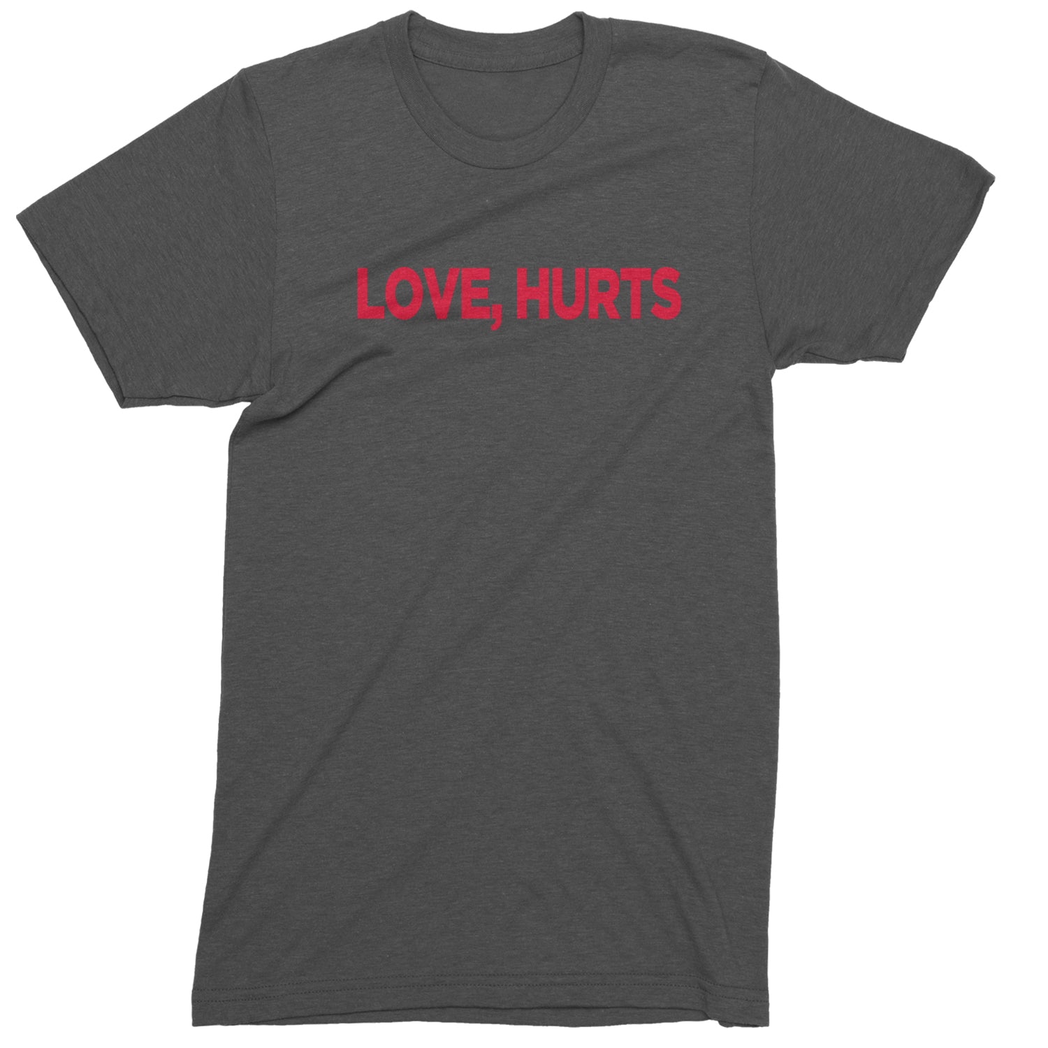 Love Hurts Men's T-shirt Charcoal Grey