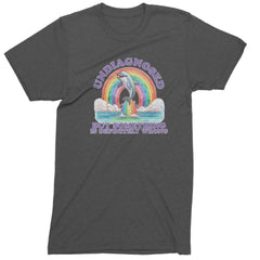 Undiagnosed But Something Is Definitely Wrong Men's T-shirt Charcoal Grey
