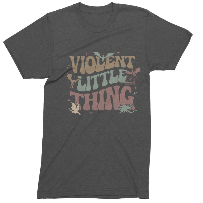 Violent Little Thing Dragon Mens T-shirt