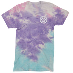 TLC To Love a Canine Dog Rescue White Mens T-shirt Tie-Dye Cotton Candy
