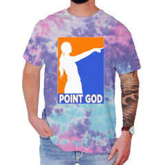 Point God Cunningham Basketball Pointing Meme  Mens T-shirt Tie-Dye Cotton Candy