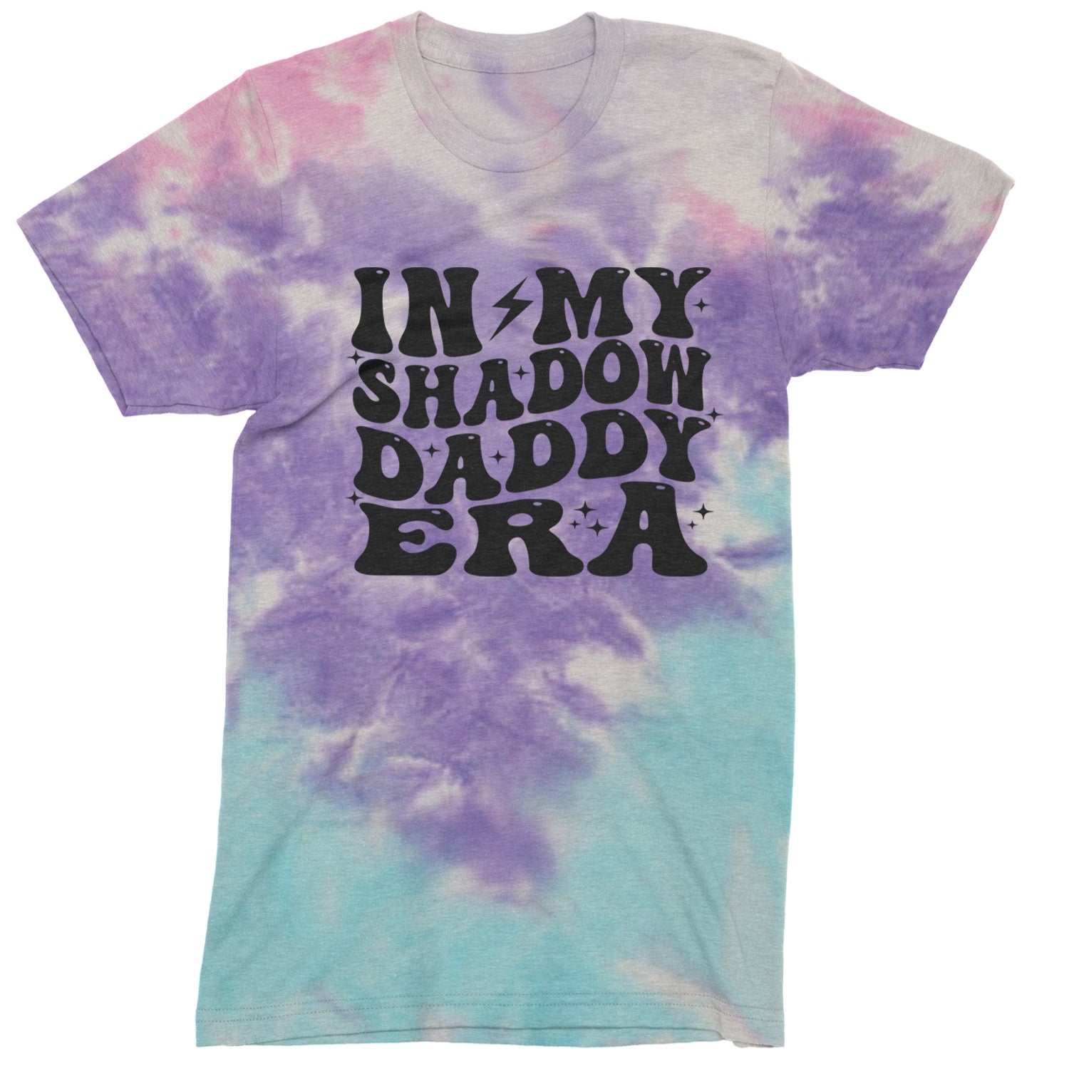 In My Shadow Daddy Era Romantasy Mens T-shirt Tie-Dye Cotton Candy