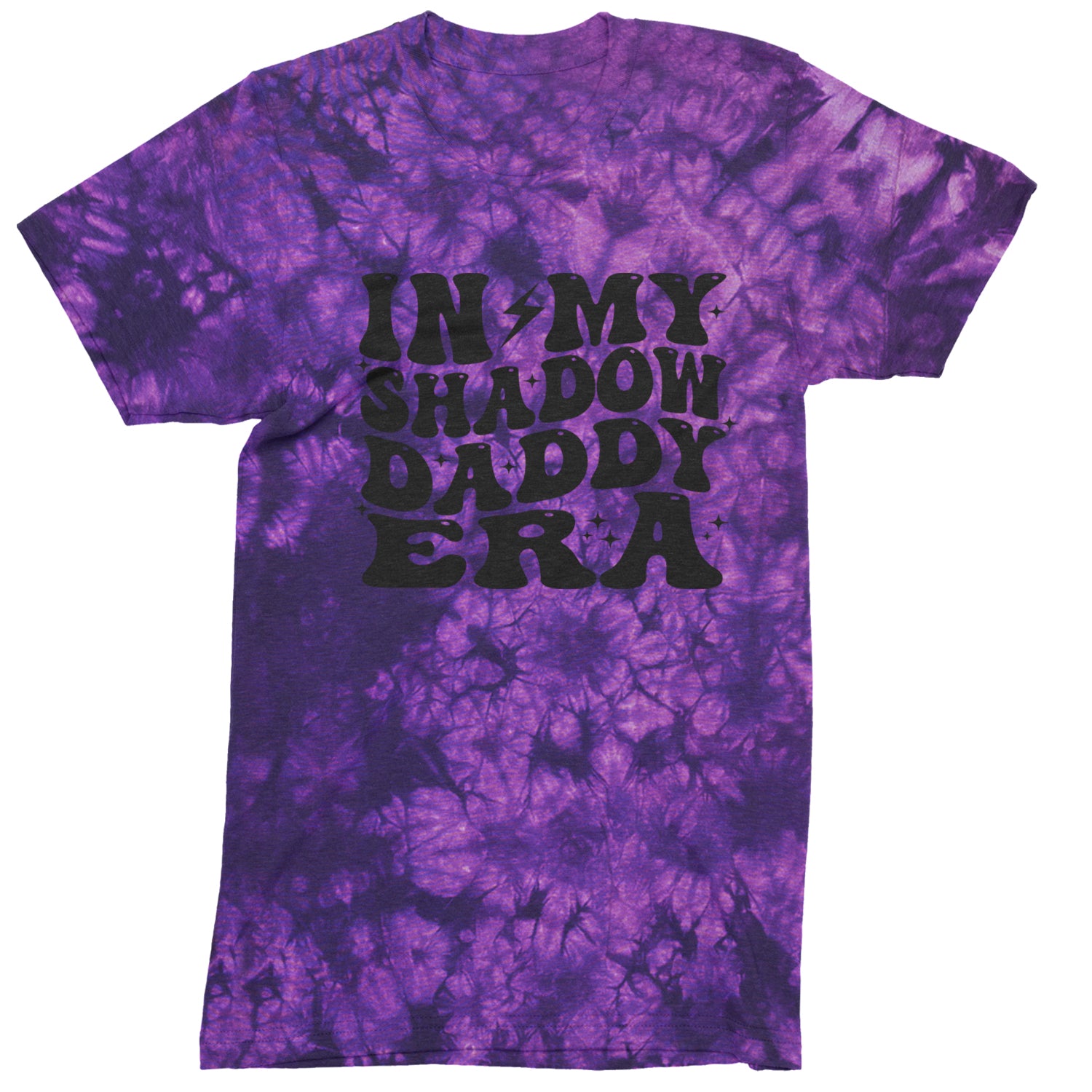 In My Shadow Daddy Era Romantasy Mens T-shirt Tie-Dye Crystal Purple