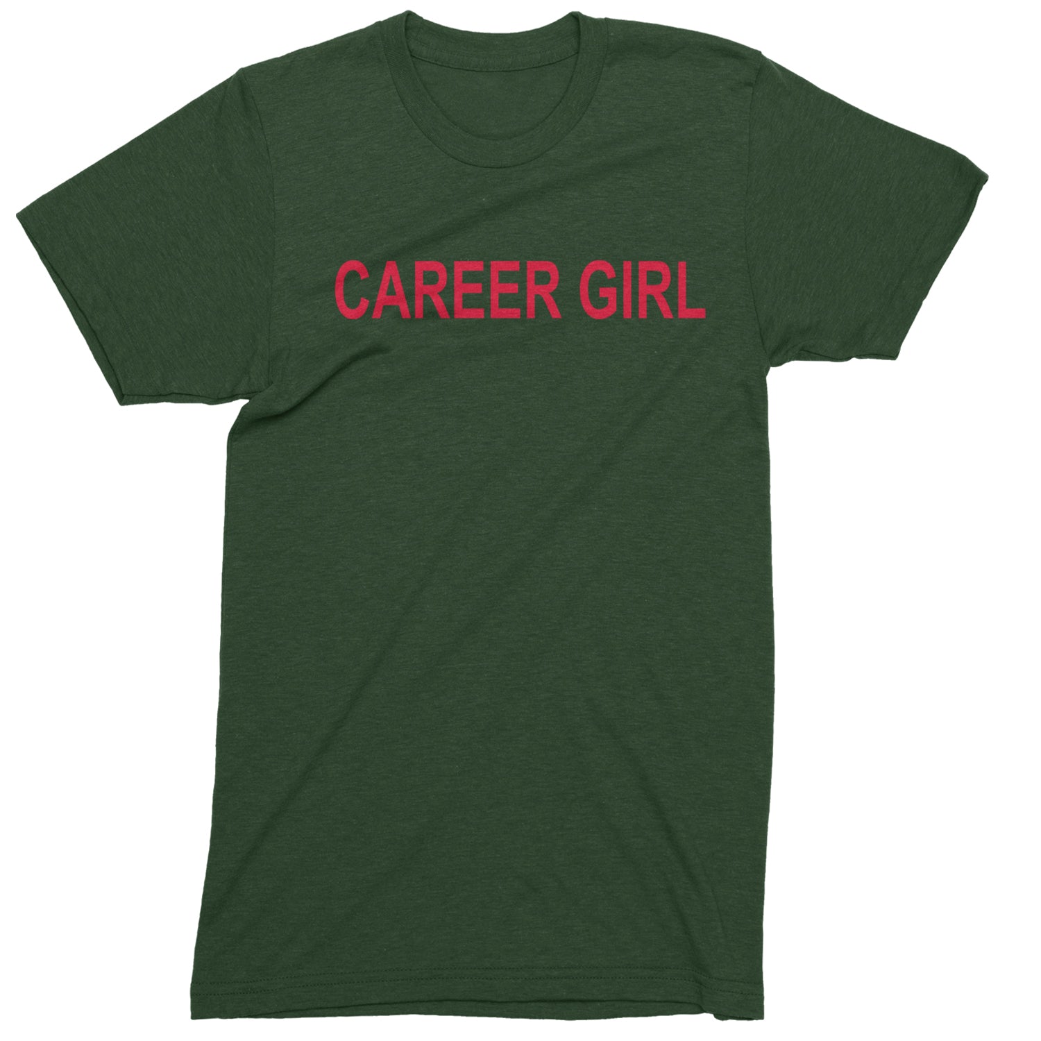 Career Girl Trendsetter Statement Youth-Sized Hoodie Forest Green