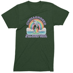 Undiagnosed But Something Is Definitely Wrong Men's T-shirt Forest Green
