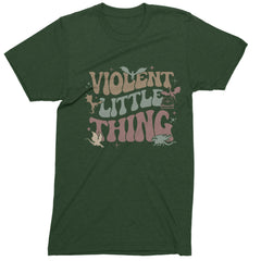 Violent Little Thing Dragon Youth-Sized Hoodie Forest Green