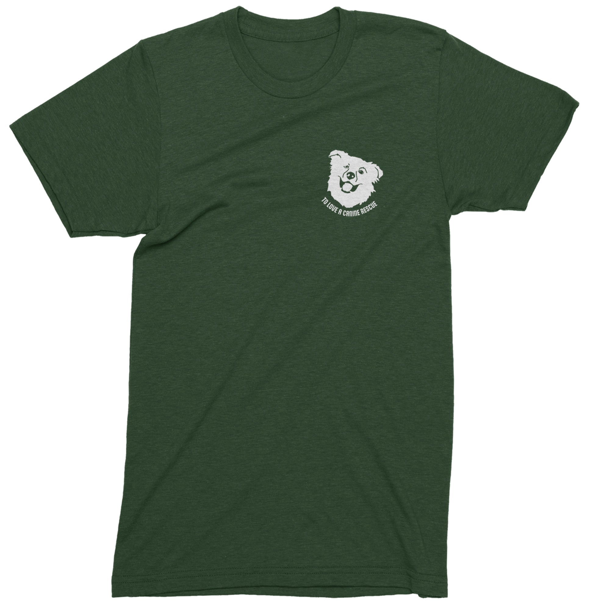 TLC Chelsea's Barking Back Mens T-shirt Forest Green