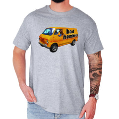 Bad Hombres Van West Chester Band Mens T-shirt Heather Grey