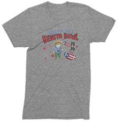 Frog Here for the Benito Bowl Football Mens T-shirt Heather Grey