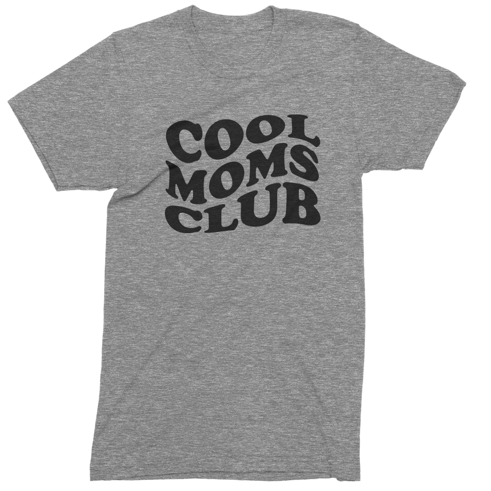 Cool Moms Club Mother Mama Mens T-shirt Heather Grey